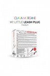 Plug bijou my little leash plug - ROUGE - M - Love Shop Avenue