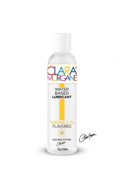 Lubrifiant clara morgane base eau vanille 150ml - Love Shop Avenue