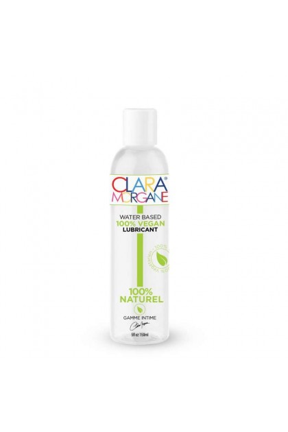 Lubrifiant clara morgane base eau 100% naturel vegan 150ml