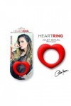 Cockring heart ring rouge - Love Shop Avenue