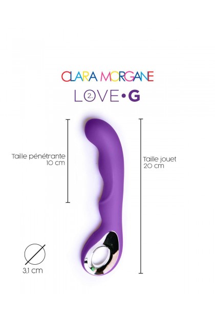 Vibromasseur love • g 2.0 - VIOLET - Love Shop Avenue