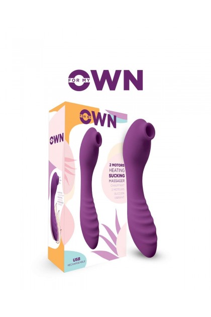 Vibromasseur 3 en 1 chauffant for my own violet - Love Shop Avenue