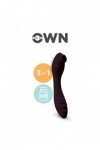 Vibromasseur 3 en 1 chauffant for my own noir - Love Shop Avenue