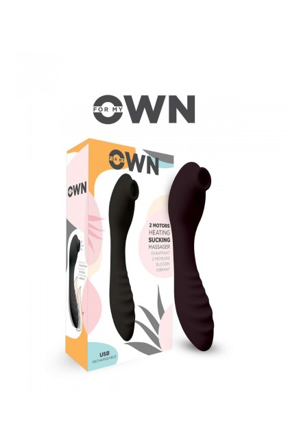 Vibromasseur 3 en 1 chauffant for my own noir - Love Shop Avenue