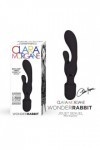 Vibromasseur wand 2 en 1  wonder rabbit noir - Love Shop Avenue