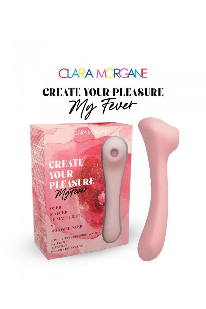 Stimulateur clitoridien et vibro 2 en 1  my fever rose