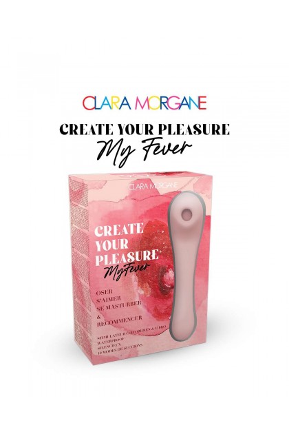 Stimulateur clitoridien et vibro 2 en 1  my fever rose
