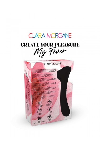 Stimulateur clitoridien et vibro 2 en 1  my fever noir