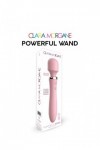 Vibromasseur 2 en 1  powerful wand rose - Love Shop Avenue