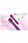 Vibromasseur 2 en 1  powerful wand rose - Love Shop Avenue