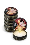 Bougie de massage shunga romance fraise & vin petillant