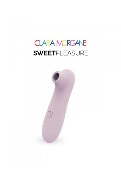 Stimulateur clitoridien a pulsation d'air sweet pleasure rose pale