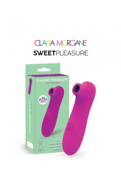 Stimulateur clitoridien a pulsation d'air sweet pleasure violet