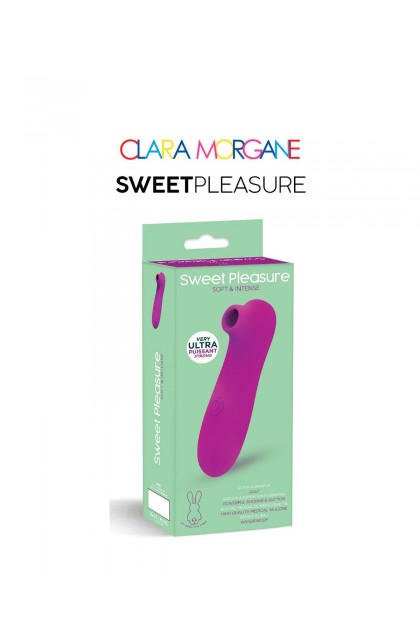 Stimulateur clitoridien a pulsation d'air sweet pleasure violet