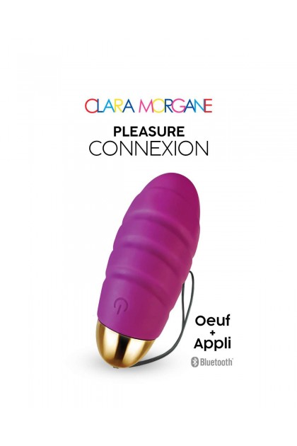 Oeuf vibrant connecté pleasure connexion violet - Love Shop Avenue