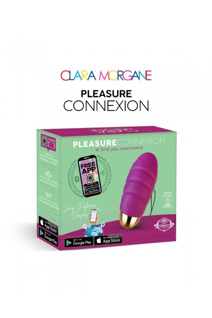 Oeuf vibrant connecté pleasure connexion violet - Love Shop Avenue