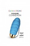 Oeuf vibrant connecté pleasure connexion bleu - Love Shop Avenue