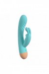 Vibromasseur rabbit keny rechargeable bleu - Love Shop Avenue