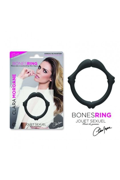 Cockring bones ring noir - Love Shop Avenue