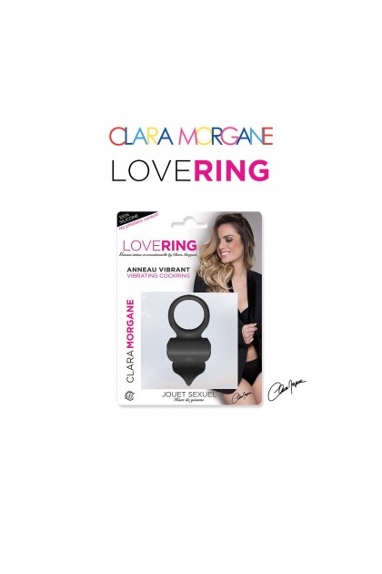 Cockring love ring noir - Love Shop Avenue