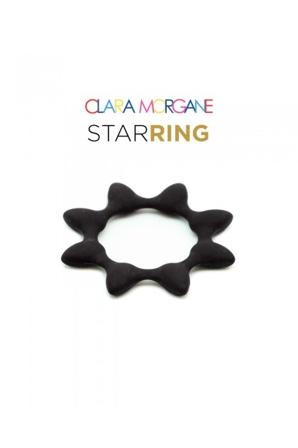 Cockring star ring noir - Love Shop Avenue