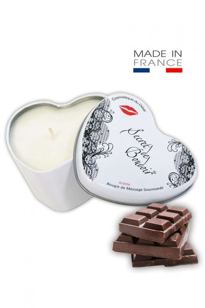 BOUGIE DE MASSAGE SECRET DE BOUDOIR ARÔME CHOCOLAT