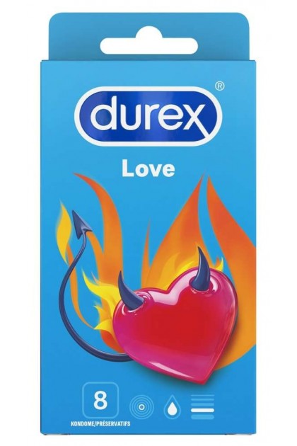 PRÉSERVATIFS MASCULIN DUREX LOVE