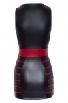 Robe courte moulante noir mat  - L - Love Shop Avenue