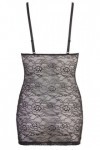 Robe noire en fine dentelle florale - M - Love Shop Avenue