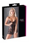Robe noire en fine dentelle florale - M - Love Shop Avenue