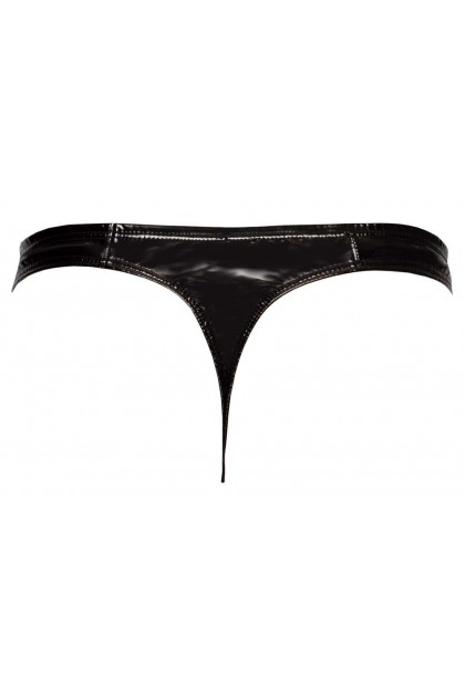 String classique noir en vinyl - L - Love Shop Avenue