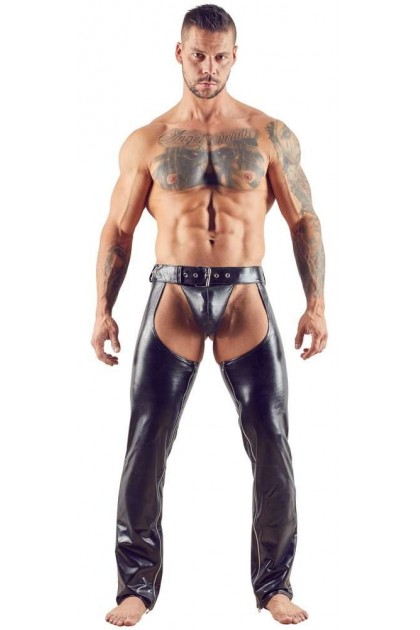 Chaps et string noir - M - Love Shop Avenue