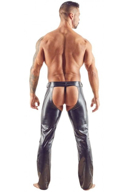 Chaps et string noir - M - Love Shop Avenue