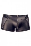 Boxer noir en wetlook avec fermeture éclair - 2XL - Love Shop Avenue