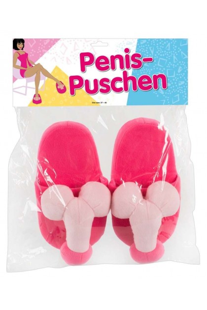 Pantoufles penis rose - Love Shop Avenue