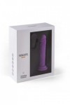 GODE RÉALISTE VIBRANT 14.4CM AVEC TÉLÉCOMMANDE R11 VIOLET