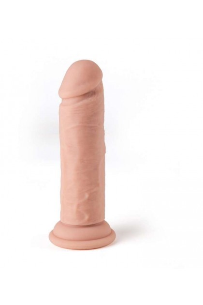 Gode réaliste vibrant 14.4cm avec télécommande r11 chair