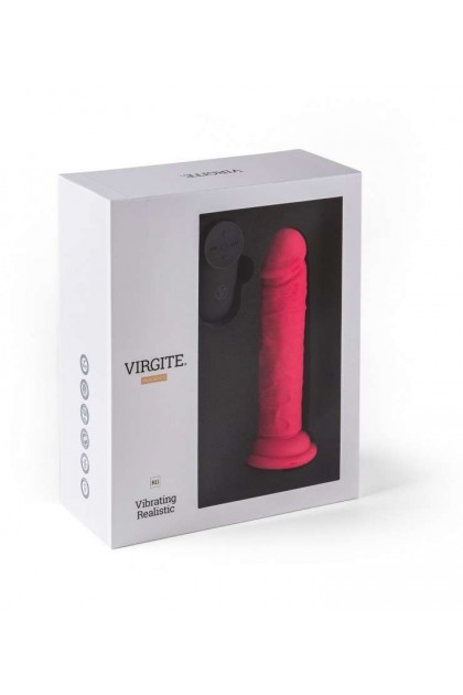 Gode réaliste vibrant 14.4cm avec télécommande r11 rose