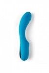 Vibromasseur point g bleu avec stries usb - Love Shop Avenue