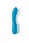 Vibromasseur point g bleu avec stries usb - Love Shop Avenue