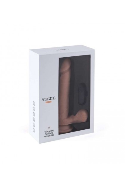 Gode réaliste ventouse r5 avec télécommande 21cm