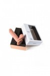 Gode réaliste ventouse r5 avec télécommande 21cm