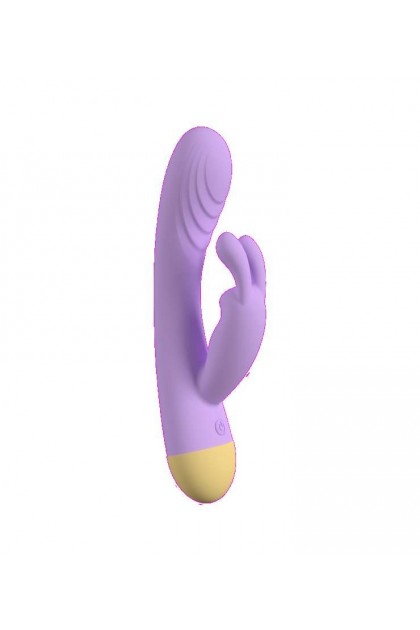 Vibromasseur rabbit keny rechargeable lilas - Love Shop Avenue