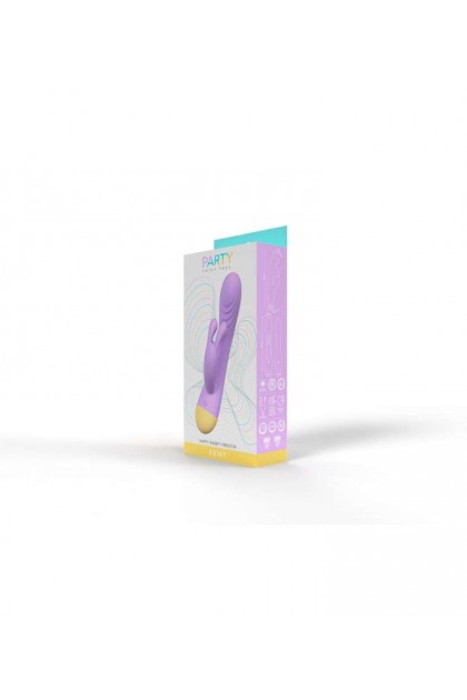 Vibromasseur rabbit keny rechargeable lilas - Love Shop Avenue