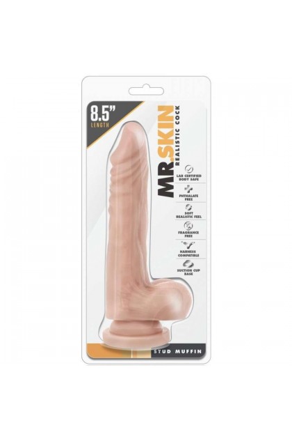 Gode réaliste stud muffin dr skin 15 x 3.8cm - Love Shop Avenue