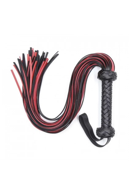 Martinet lofy whip 65cm noir-ROUGE - Love Shop Avenue