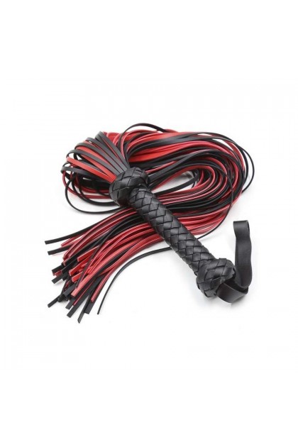 Martinet lofy whip 65cm noir-ROUGE - Love Shop Avenue