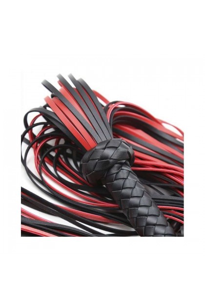 Martinet lofy whip 65cm noir-ROUGE - Love Shop Avenue