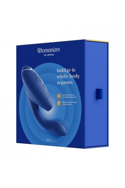 Stimulateur womanizer duo 2 - BLEU - Love Shop Avenue