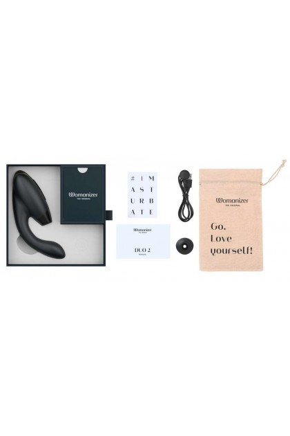 Stimulateur womanizer duo 2 - NOIR - Love Shop Avenue